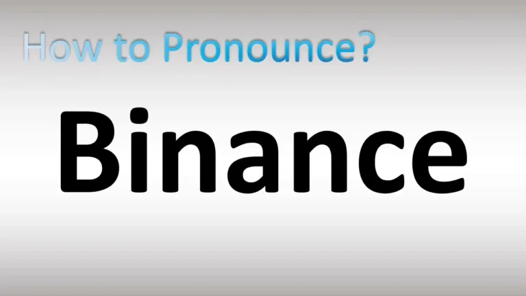 How is Binance Pronunciation like?