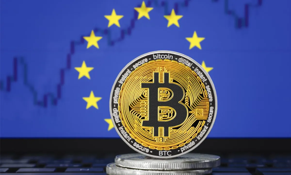 Is Bitcoin above the Euro?  