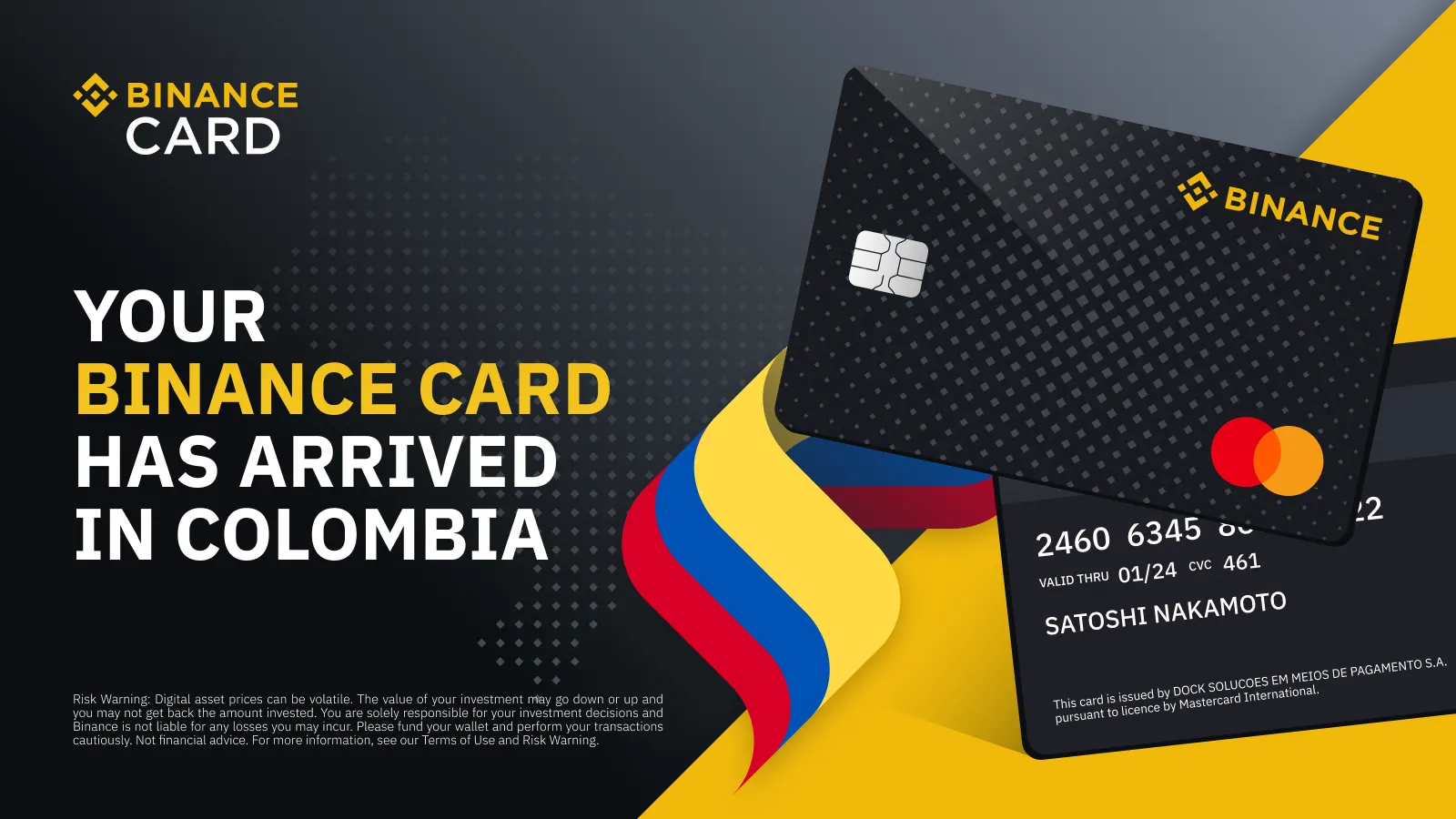 can i use binance in colombia